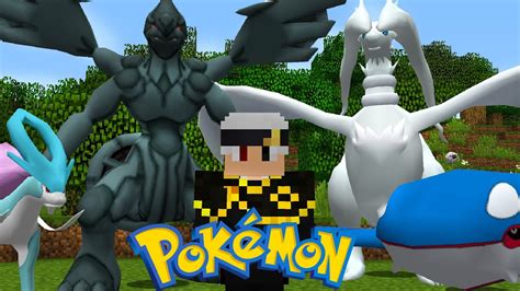 NÃO ACREDITO PEGUEI 4 POKÉMONS LENDÁRIOS NOVOS PIXELMON EP 7