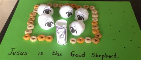 Jesus The Good Shepherd Craft For Children