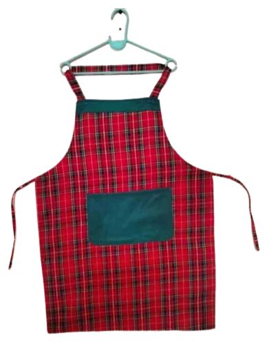 New Fancy Checks Kitchen Apron Cotton Size Free Size At Rs 120 In Partur