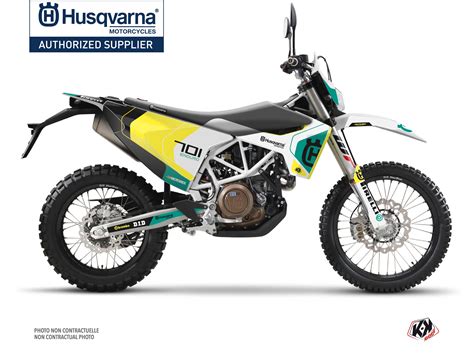 Kit Déco Moto Cross Diskovery Husqvarna 701 Enduro Vert Kutvek