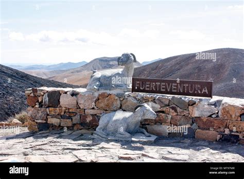 Sign Of Fuerteventura Stock Photo Alamy