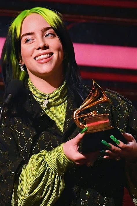 Billie Eilish Is The First Woman To Win The Four Major Grammy Awards