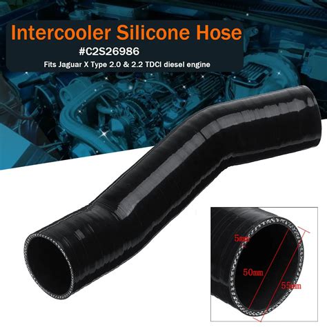 Aliexpress Buy Black Turbo Car Boost Hose Silicone Rubber Pipe