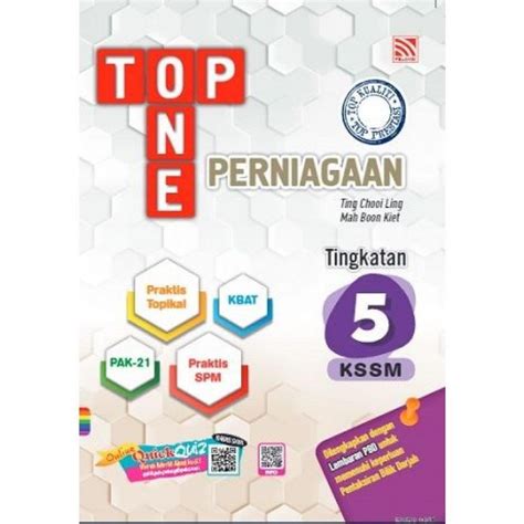 Buku Latihan Top Class KSSM Form 5 Tingkatan 5 2021 Dwibahasa