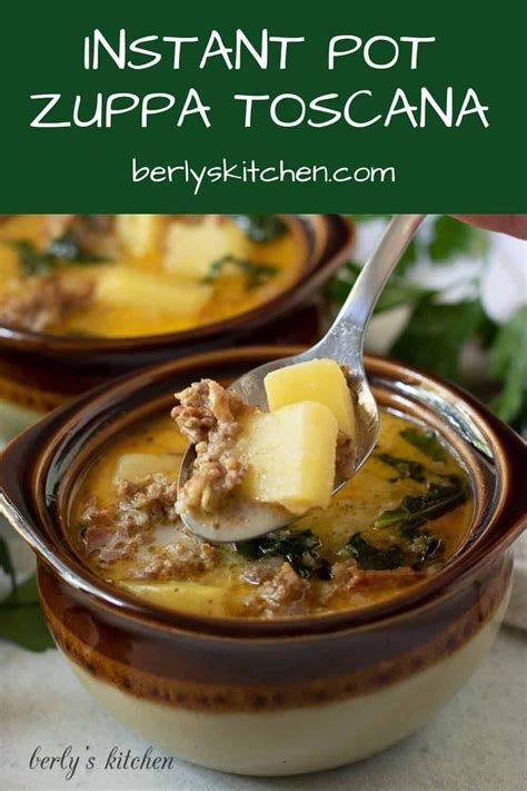 Instant Pot Zuppa Toscana Recipe Recipes Toscana Recipe Appetizer