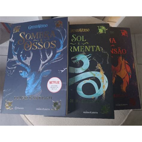 Kit Sombra E Ossos Leigh Bardugo Shopee Brasil