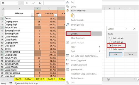 Hapus Baris Kolom Kosong Excel Blog Tutorial Microsoft Excel