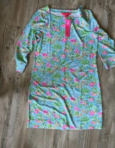 Disney Parks X Lilly Pulitzer Sophie Long Sleeve Dress Xl Extra Large