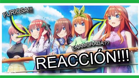 ¿como Reacciono Cada Quintilliza A La Eleccion De Futarou Go Toubun No