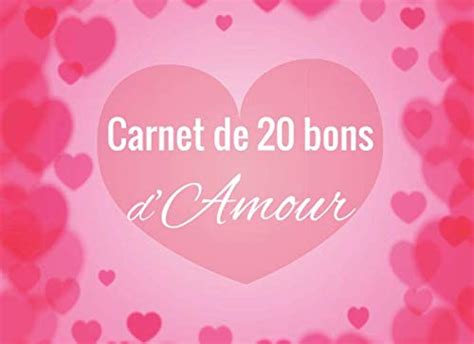 Carnet De 20 Bons Damour V1 2 20 Coupons En Couleur à Remplir Meilleur Idée De Cadeau à