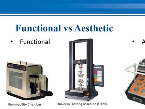 Functional Vs Aesthetic Materials Testing MGA Research