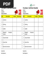 hot work checklist