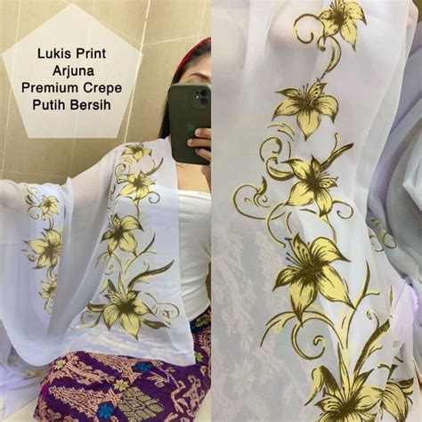 Jual READY STOK KHUSUS SPESIAL KAIN KEBAYA SIFON REMBANG BORDIR