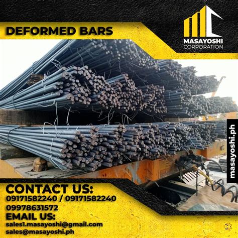 Grade Reinforcement Bar Mm X M Rebar Rsb Steel Bars