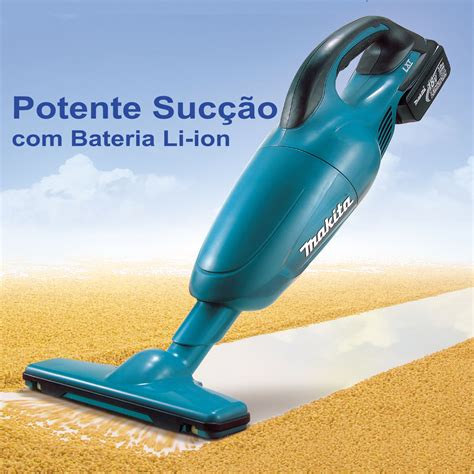 Aspirador Vertical Vassoura Elétrica Sem Fio 18v 650ml DCL180Z P Makita