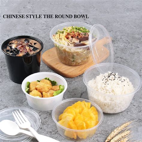 Takeaway Food Box Design Leakage Proof Disposable Hot Box Food Container Soup Bowl Takeaway Made
