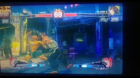 Ultra Streetfighter 4 Dhalsim Back Throw On Yang Alternate Outfit Gyaku