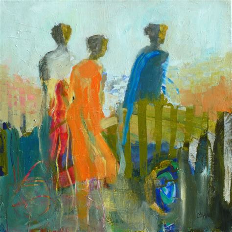 Cheryl Waale abstract figures | Abstract figure art, Figurative art ...