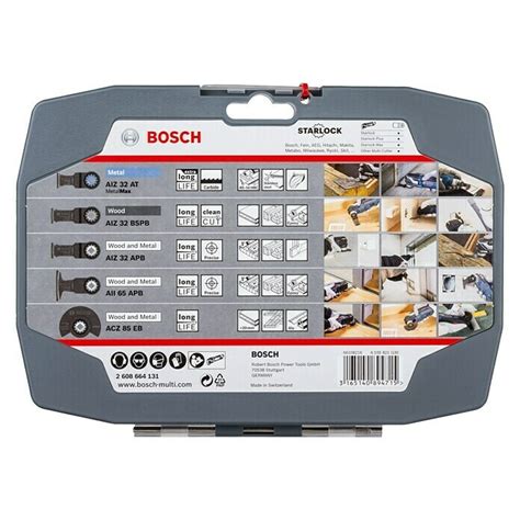 Bosch Sägeblätter Starlock Set 5 Stk BAUHAUS