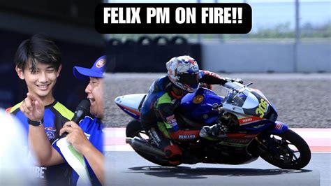 Felix Pm Juara Race R Pro Rider Final Blu Cru Yamaha Sunday Race