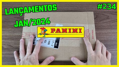 Unboxing Lan Amentos Panini Jan Youtube