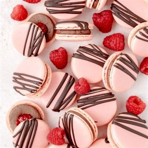 Chocolate Raspberry Macarons With Chambord Recipe ~ Barley And Sage