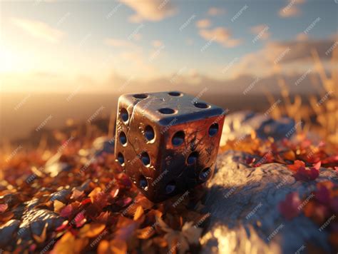 Free Ai Image Lucky Dice Game Background