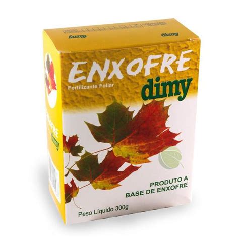 Fertilizante Foliar Enxofre Dimy 300G Fertilizante Para Plantas