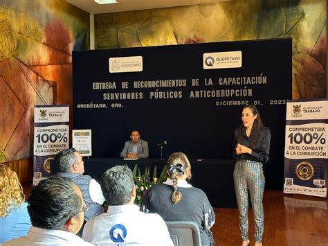 Cumple ST con capacitación anticorrupción Noticias de Querétaro