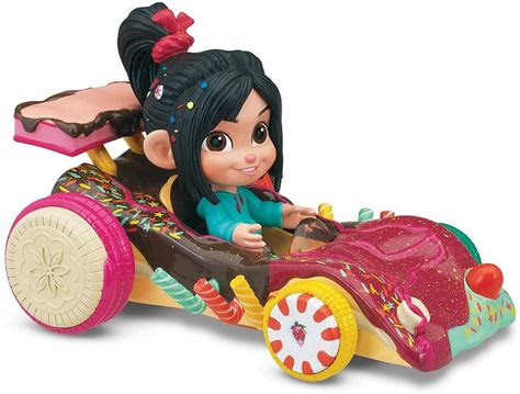 Disney Wreck-It Ralph Sugar Rush Vanellope & Kart Action Figure ...