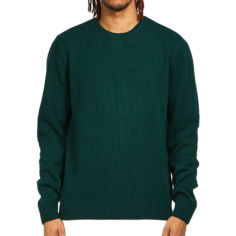 Colorful Standard Classic Merino Wool Crew Emerald Green Hhv