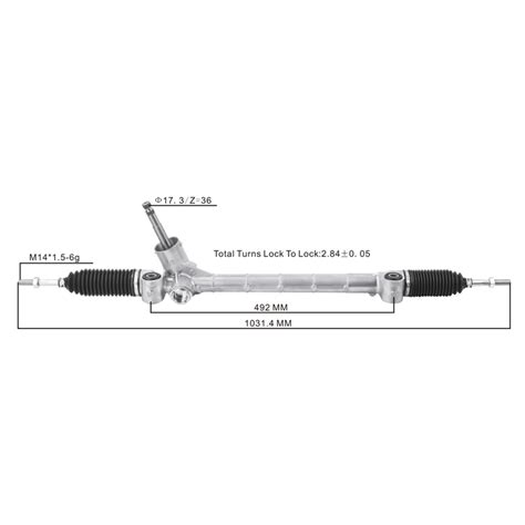 Lhd Manual Steering Rack M Power Steering Racks