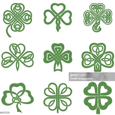 Celtic Knot Shamrock Vector