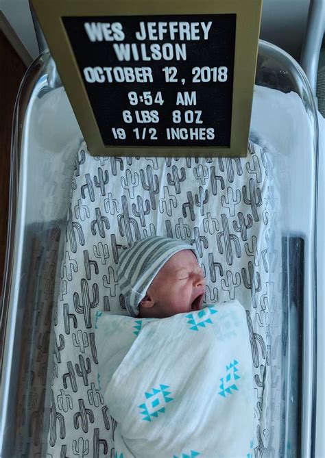 Newborn Hospital Birth Announcement With Letter Board Baby Hospital