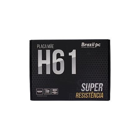 Placa Mae Desk Brazilpc Bpc H M Tg Brazil Pc