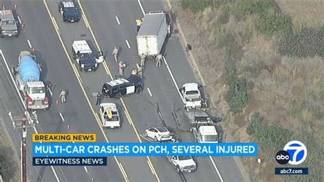 5 Hospitalized In 2 Separate Crashes Involving Several Vehicles On Pch