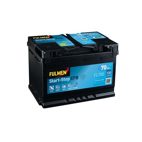 BATTERIE FULMEN START STOP EFB FL700 12V 70AH 720A