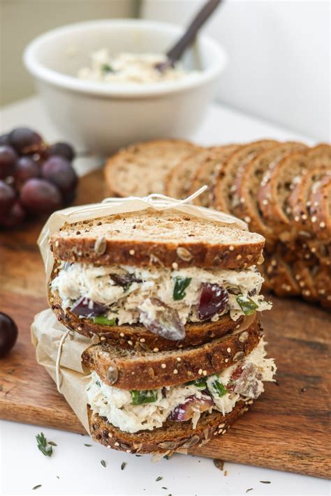 Simple Chicken Salad With Grapes Rocky Hedge Farm