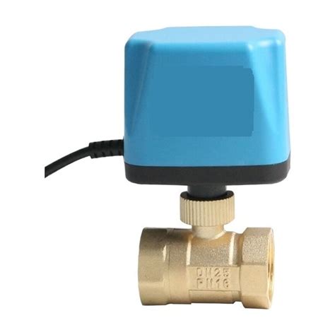 Electric Ball Valve 1 2 3 4 1 2 2 Wire Brass Electric Ball Valve