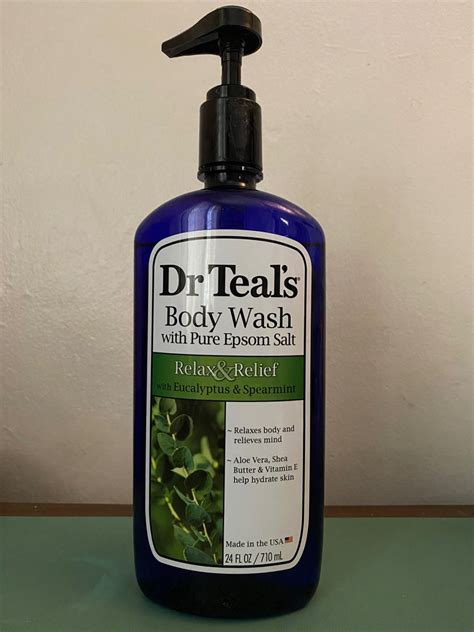 Dr Teals Body Wash W Pure Epsom Salt Relax And Relief Eucalyptus And