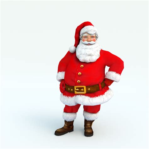 3d santa claus