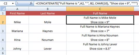 5 Ways To Merge Combine Cells Text In Excel 7 Examples Hot Sex Picture