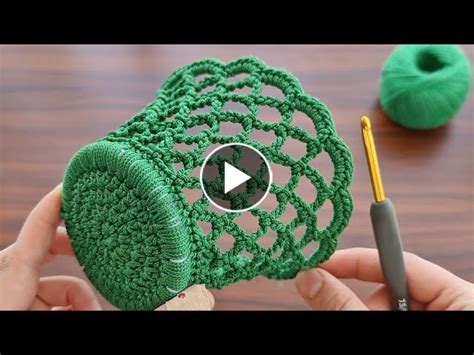 SUPERB BEAUTIFUL MUY BONİTO Super easy Very useful crochet decorativ