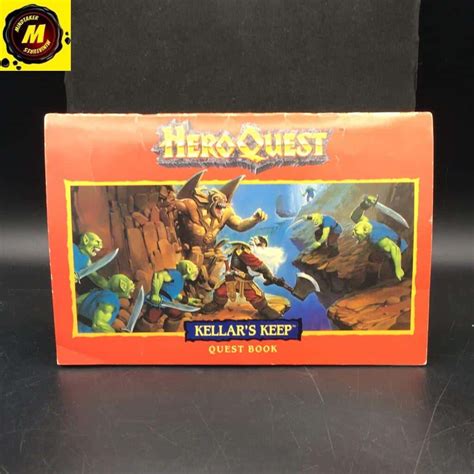 Heroquest Kellars Keep Quest Book 86950 Mindtaker Miniatures