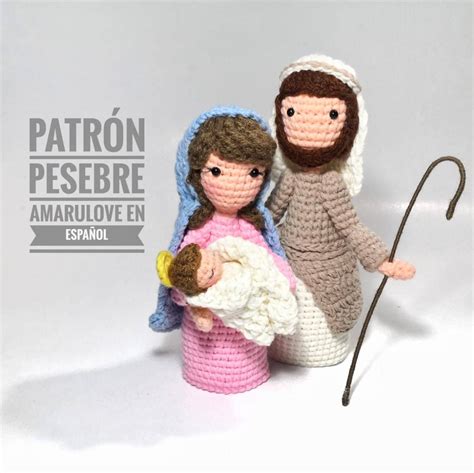 Patr N Pesebre Amarulove En Espa Ol Etsy Espa A