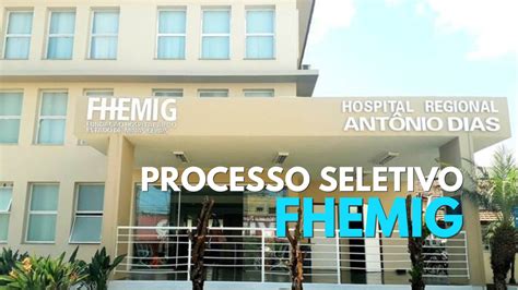 Fhemig Abre Sele O Para Enfermeiro E T Cnico De Enfermagem