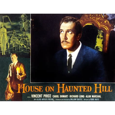 House On Haunted Hill Vincent Price 1959 Movie Poster Masterprint 14 X