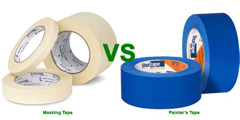 The Difference Between A Masking Tape And Painters Tape