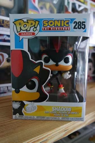 Funko Pop Shadow 285 Sonic The Hedgehog Videojuego Original Color