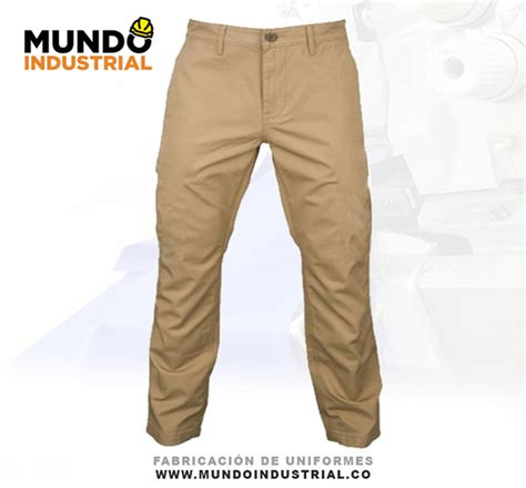 Pantalon en dril dotación para hombre Mundo Industrial EPP Uniformes